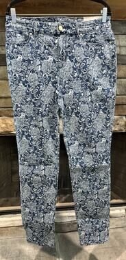 Women’s CHICO’s Jacquard Jegging Jeans Size 1R US 8R NWT *A2